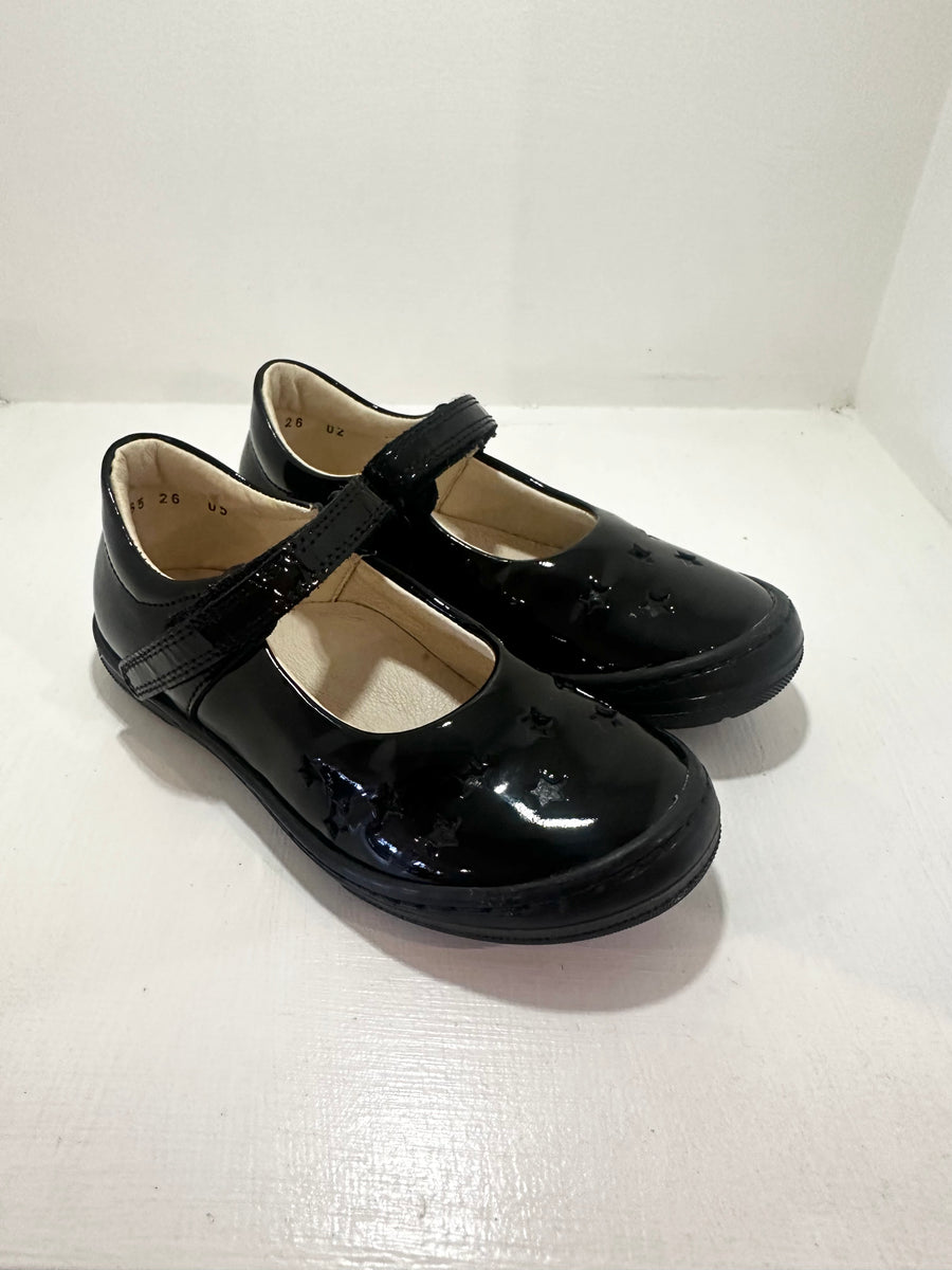 Froddo School Shoes | Mia Stars | Black Patent