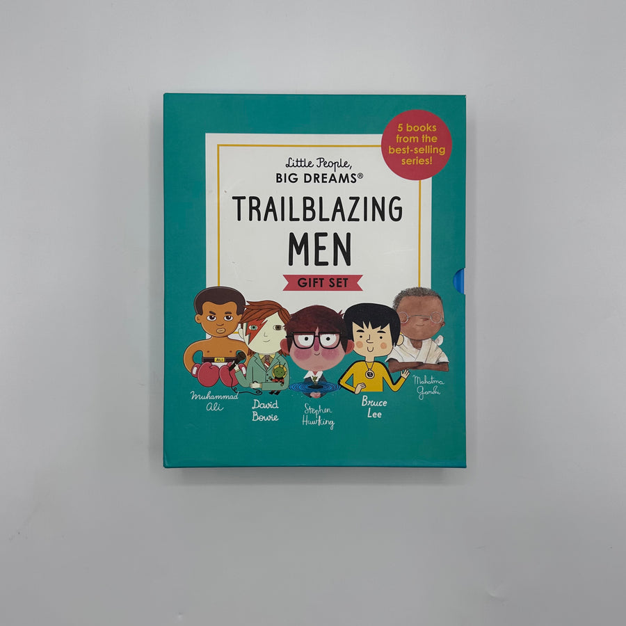 Little People Big Dreams Gift Set | Trailblazing Men | Maria Isabel Sanchez Vegara