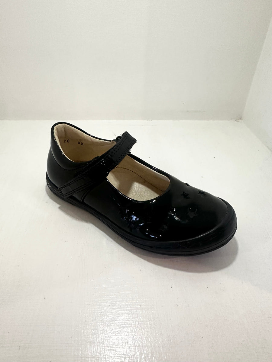 Froddo School Shoes | Mia Stars | Black Patent