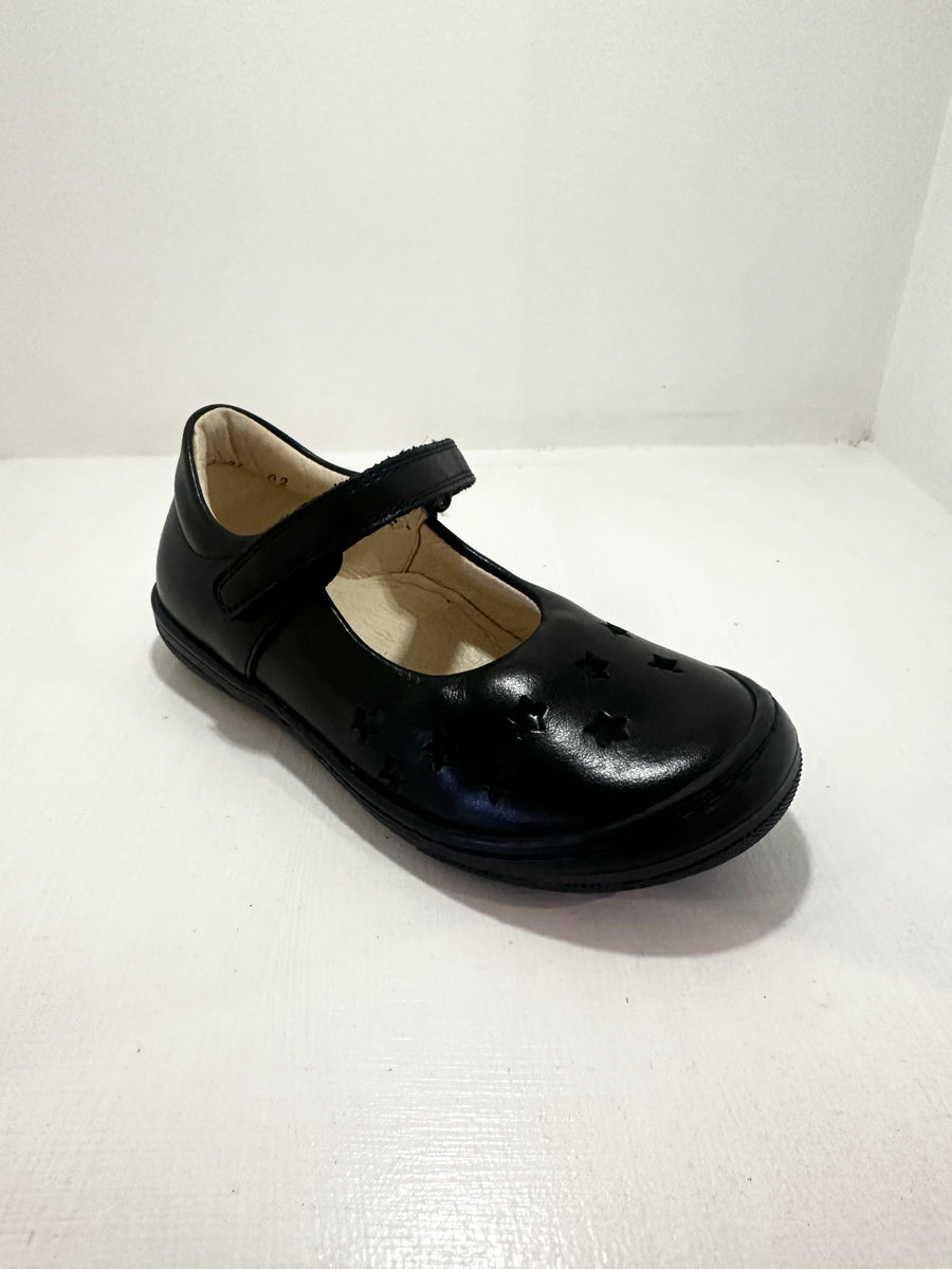 Froddo School Shoes | Mia Stars | Black Leather