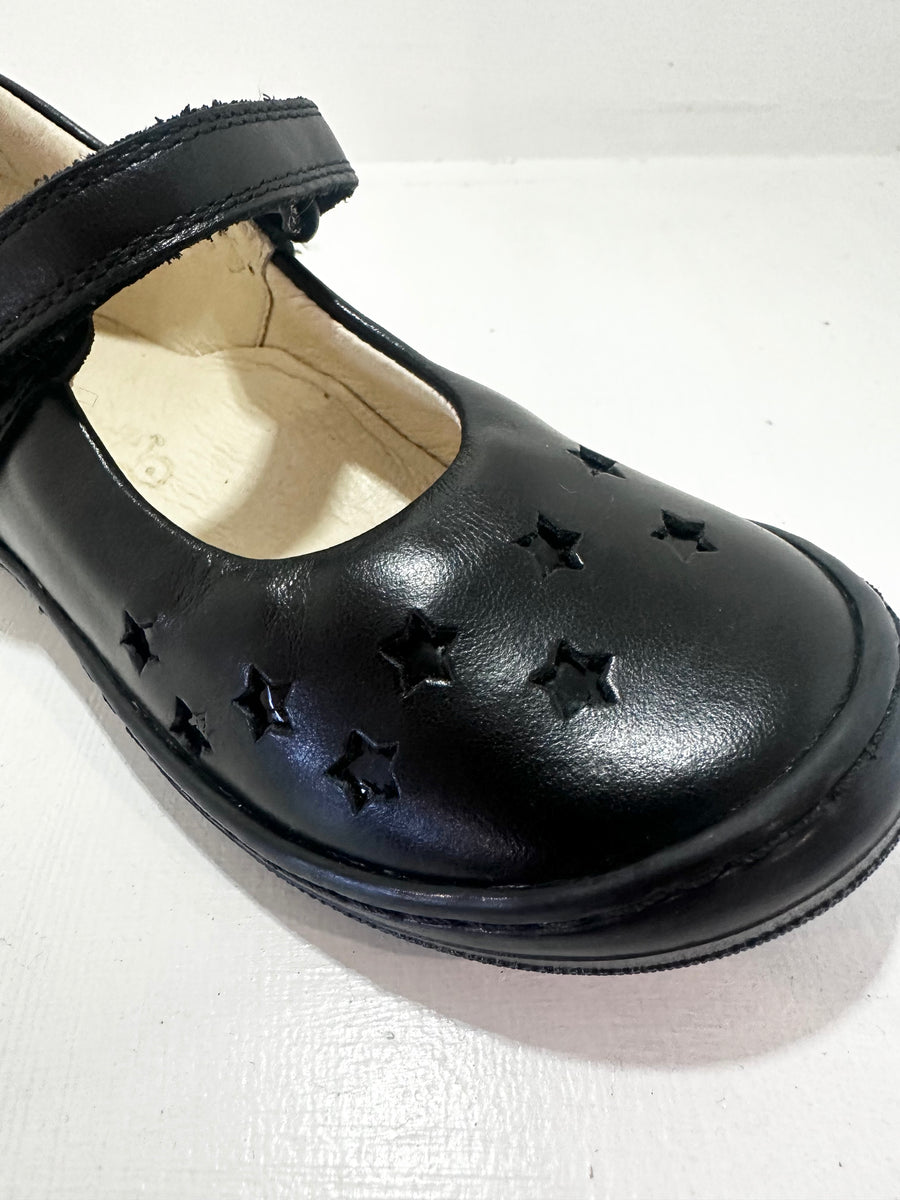 Froddo School Shoes | Mia Stars | Black Leather
