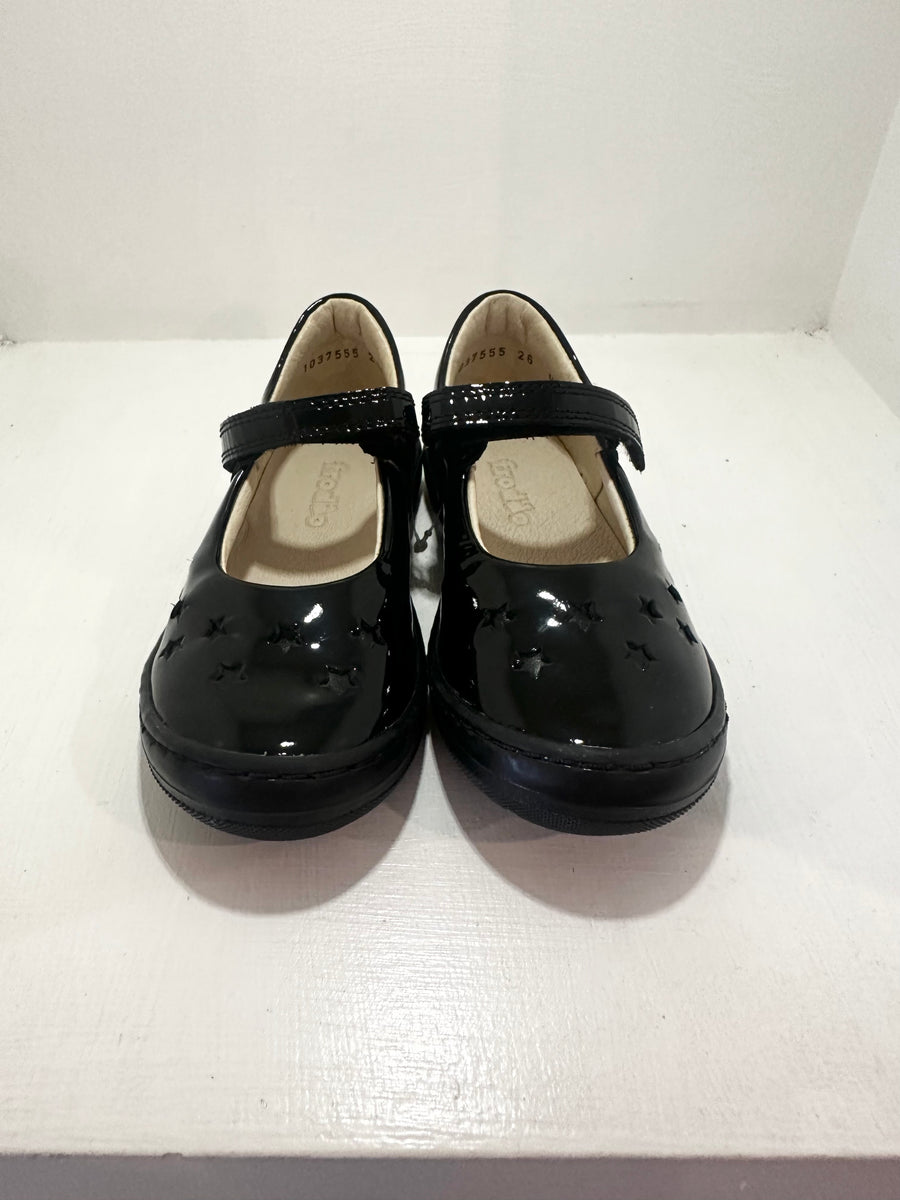 Froddo School Shoes | Mia Stars | Black Patent