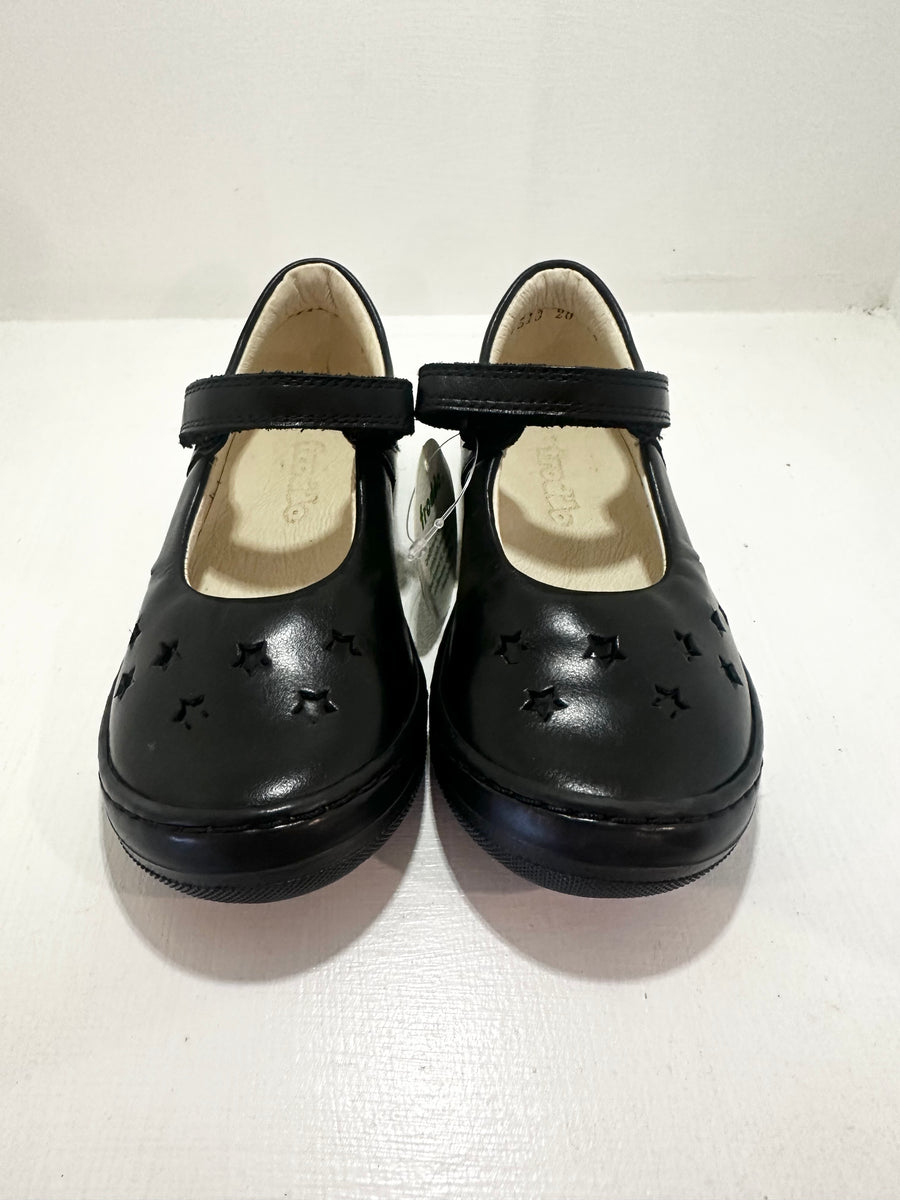 Froddo School Shoes | Mia Stars | Black Leather