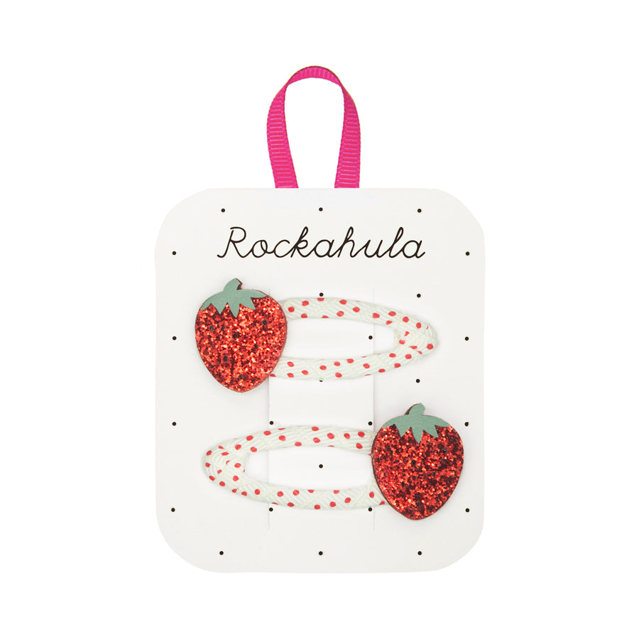 Rockahula Hair Clips | Strawberry Fair | Set of 2
