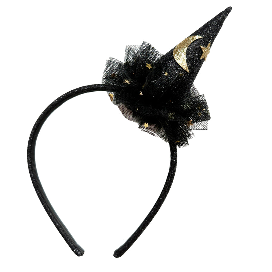 Rockahula for Girls | Sparkle Witches Headband | Black