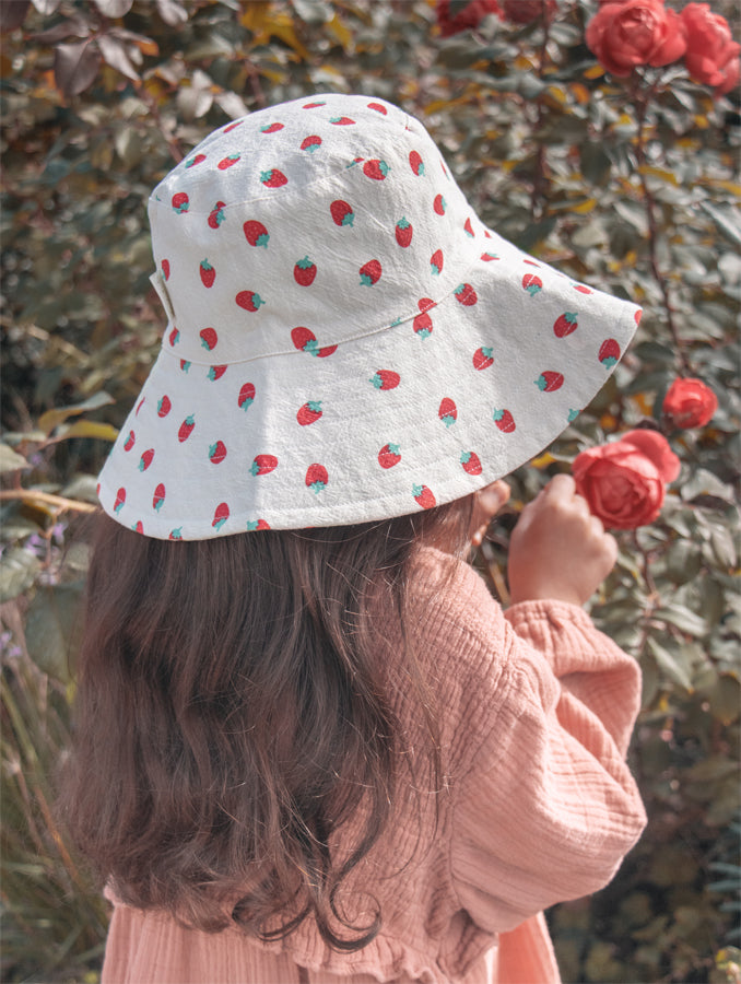 Rockahula Kids |  Reversible Sun Hat | Strawberry
