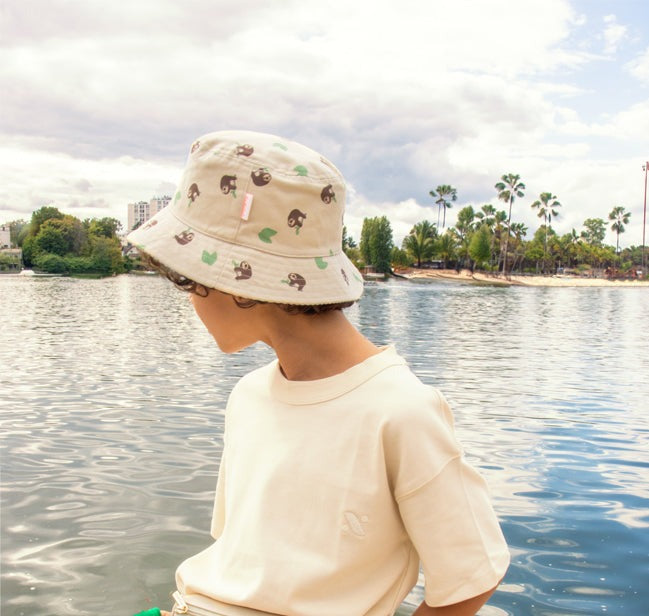 Rockahula Kids | Reversible Bucket Hat | Sleepy Sloth 