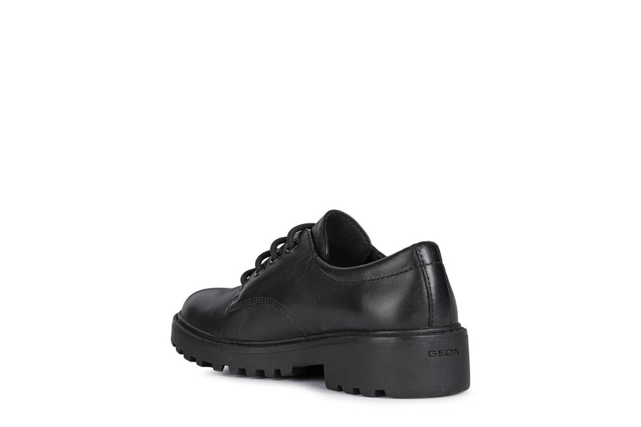 Geox School Shoes | Casey Lace | Black