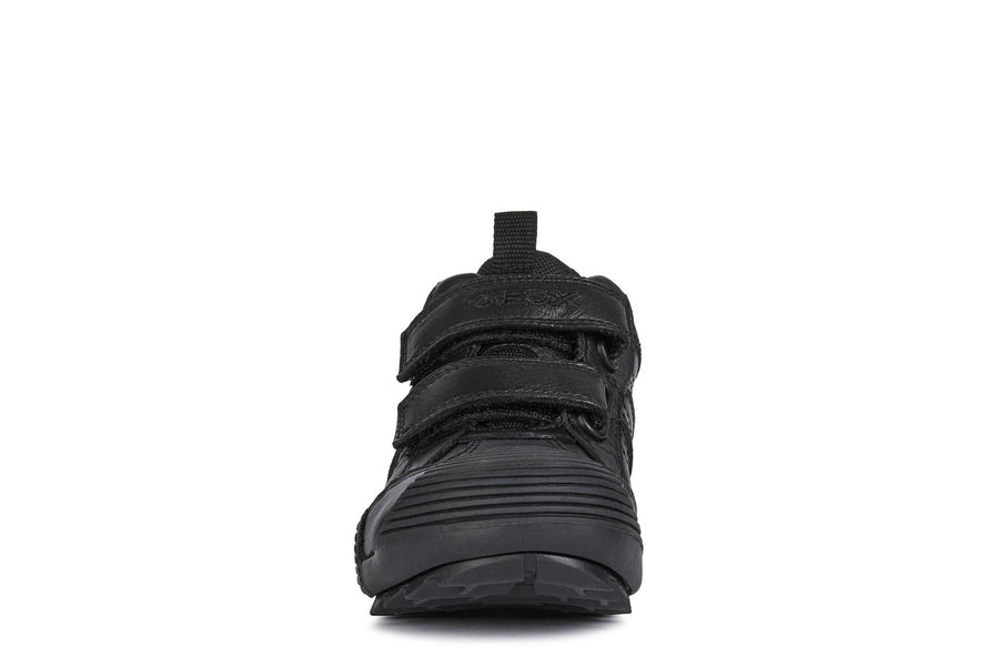 Geox School Shoes | Savage Velcro | Black