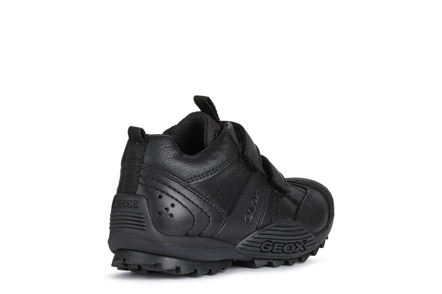 Geox School Shoes | Savage Velcro | Black