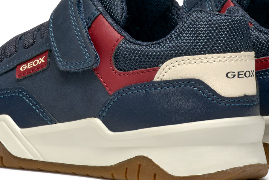 Geox Kids Trainers | Perth | Navy & Red