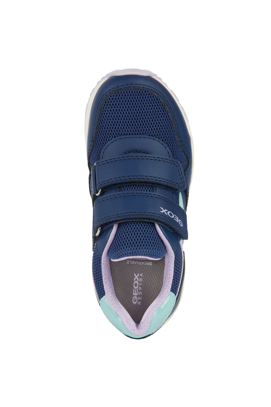 Geox Kids Trainers | Pavel | Navy & Lilac