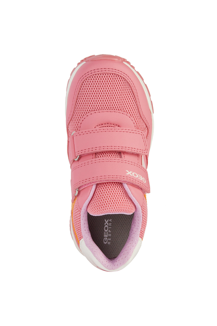 Geox Kids Trainers | Pavel | Coral & Pink