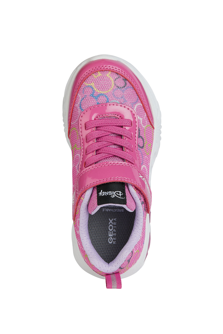 Geox Kids Trainers | Assister | Fuchsia & Multi