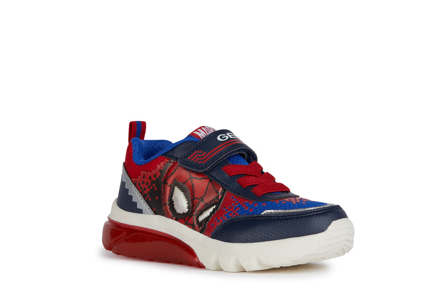Geox Ciberdron Trainers | Spiderman | Navy & Red