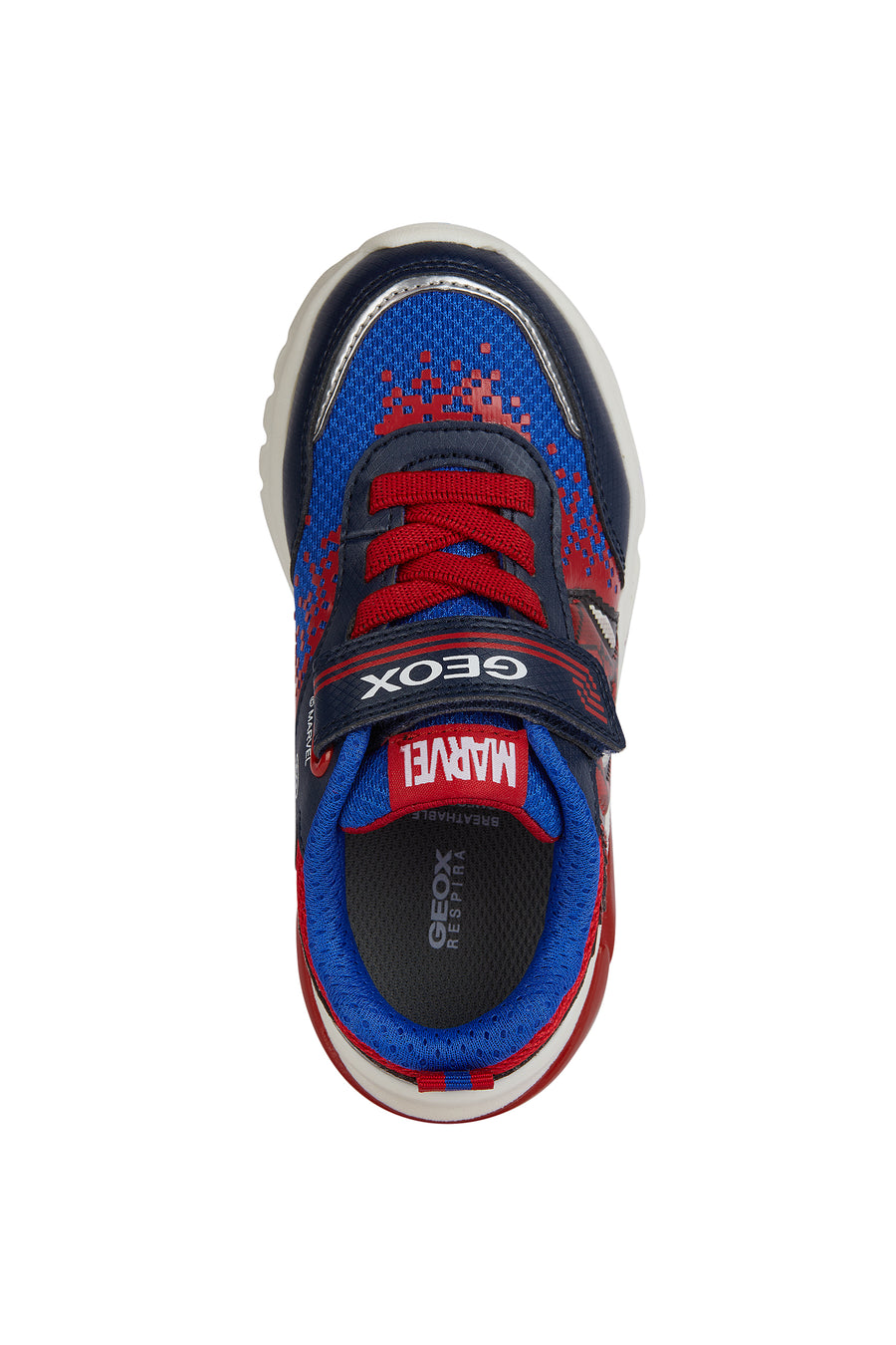 Geox Ciberdron Trainers | Spiderman | Navy & Red