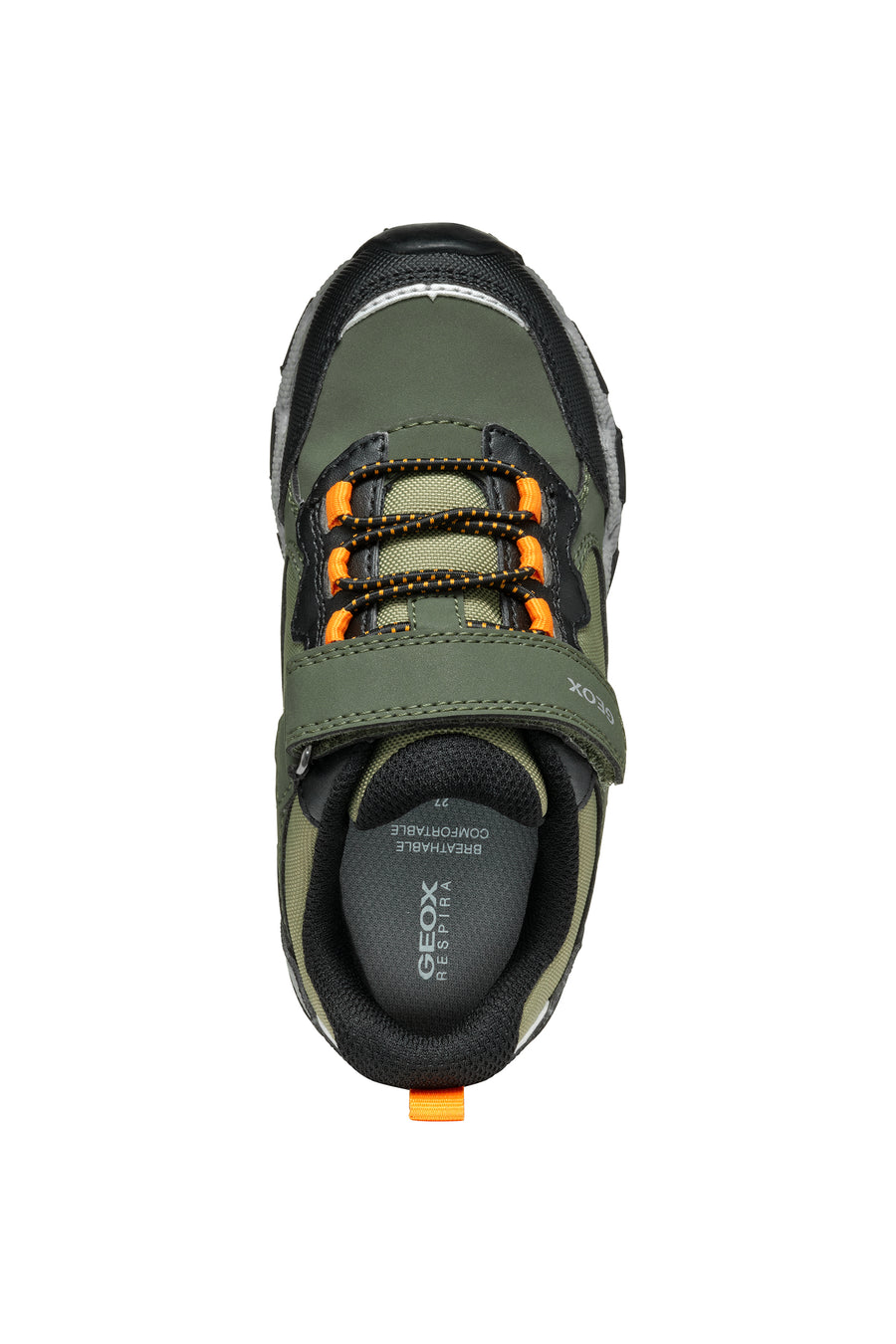 Geox Kids Trainers | Magnetar | Green & Orange