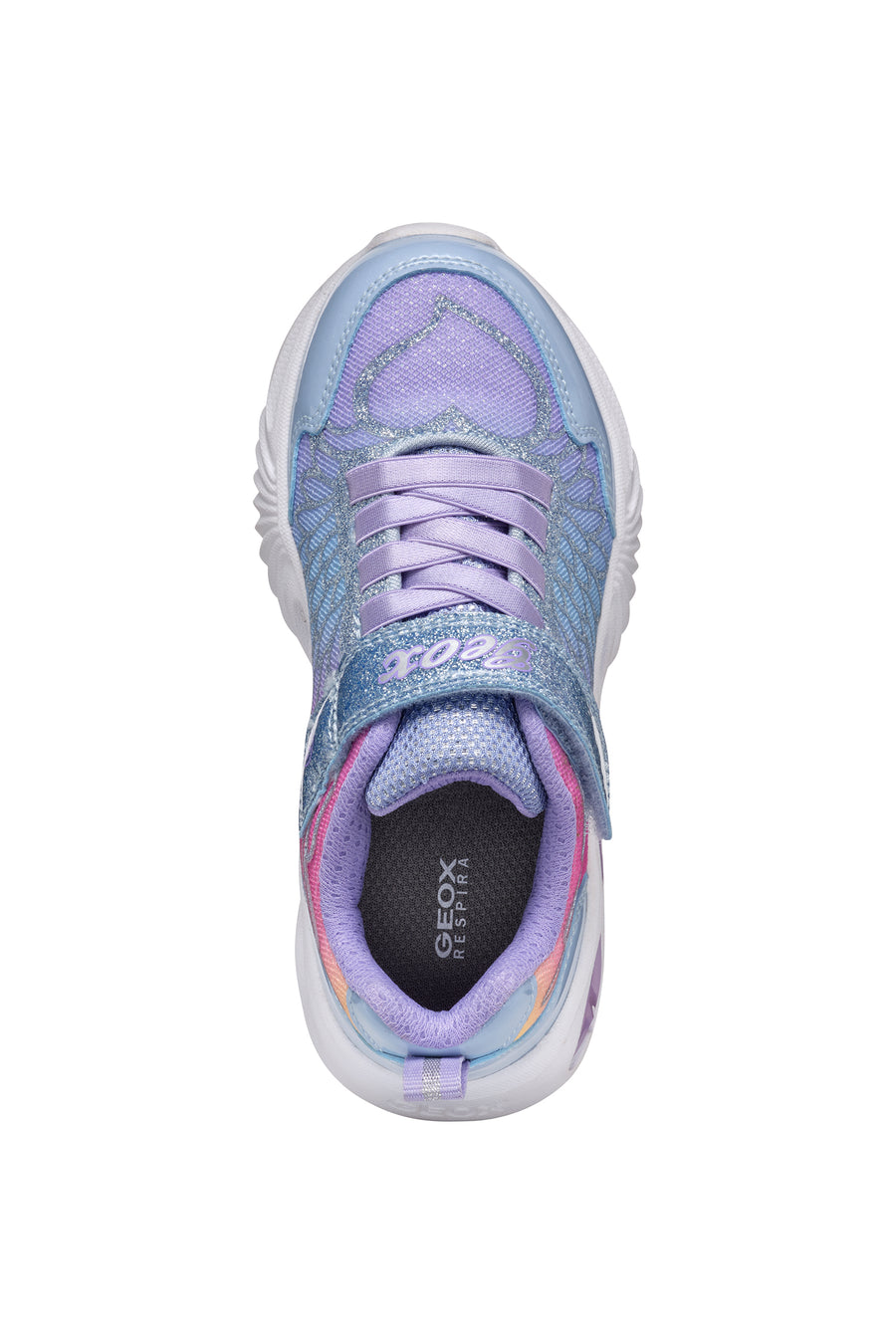 Geox Kids Trainers | Assister | Sky & Multi