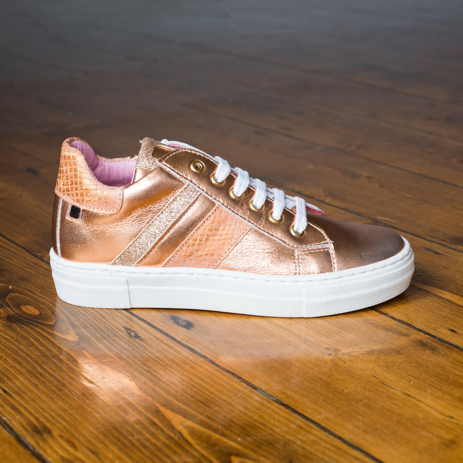Bo-Bell Shoes | Nayeli Trainers | Rose Gold