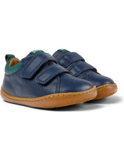 Camper Kids Shoes | Peu Cami Velcro | Dark Blue