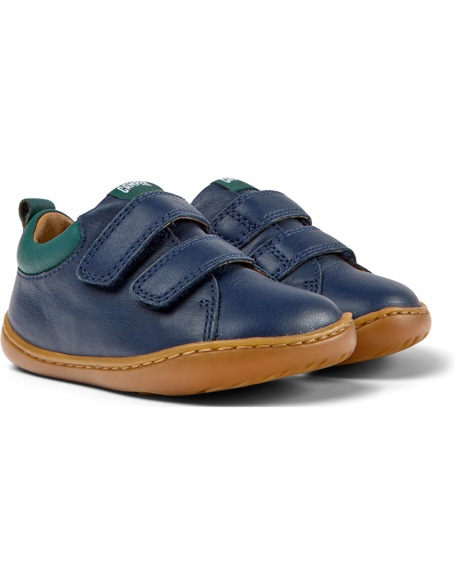 Camper Kids Shoes | Peu Cami Velcro | Dark Blue