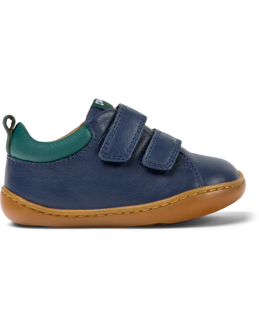 Camper Kids Shoes | Peu Cami Velcro | Dark Blue