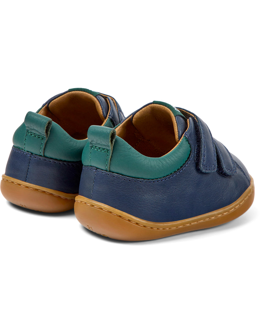 Camper Kids Shoes | Peu Cami Velcro | Dark Blue
