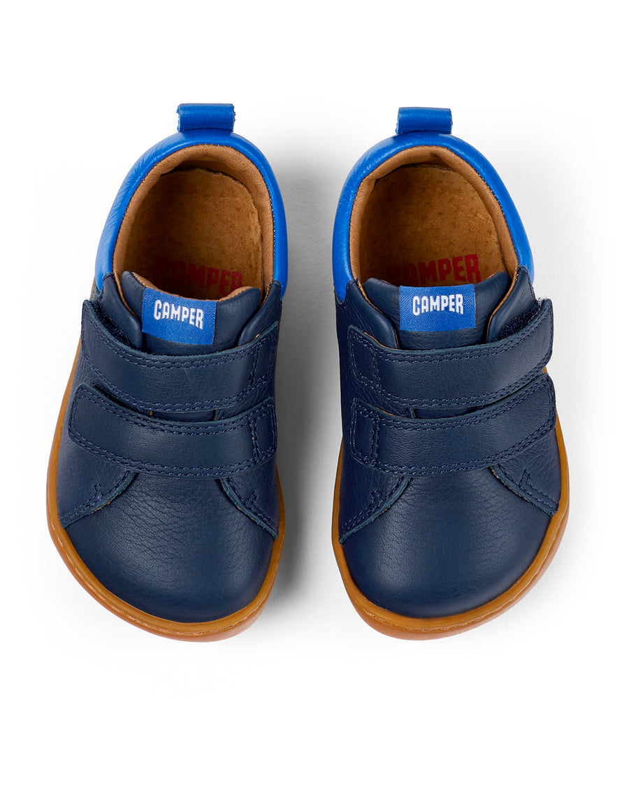 Camper Kids Shoes | Peu Cami Velcro | Navy