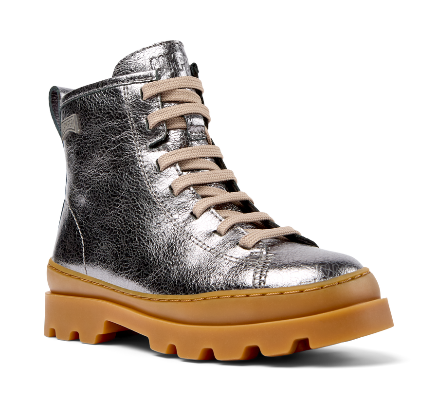 Camper Kids Boots | Brutus | Silver