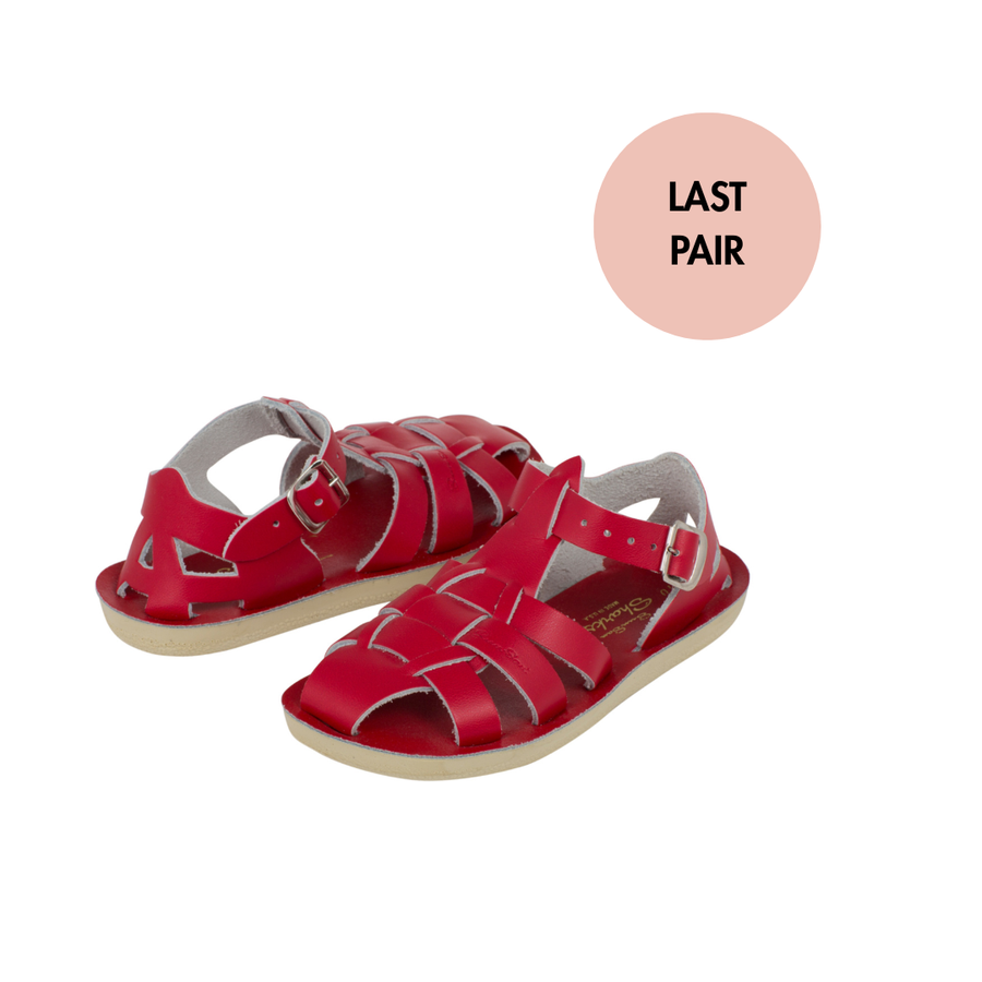 Salt-Water Kids Sandals | Fisherman Sun San | Red