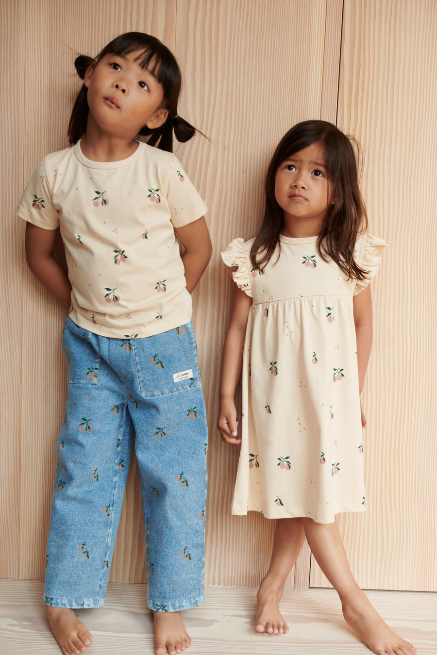 Liewood | Neveah Printed Dress | Peach