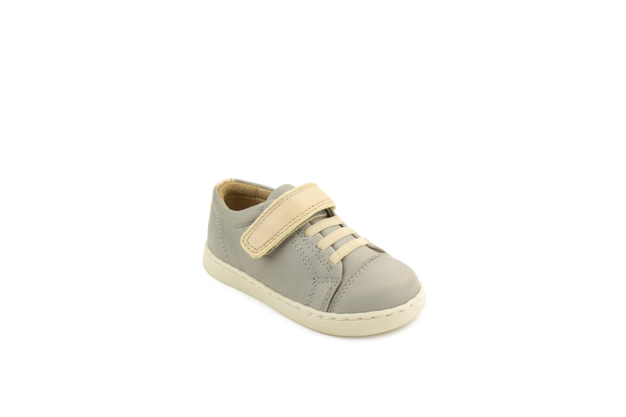 Petasil Shoes | Pierre | Light Grey & Cream