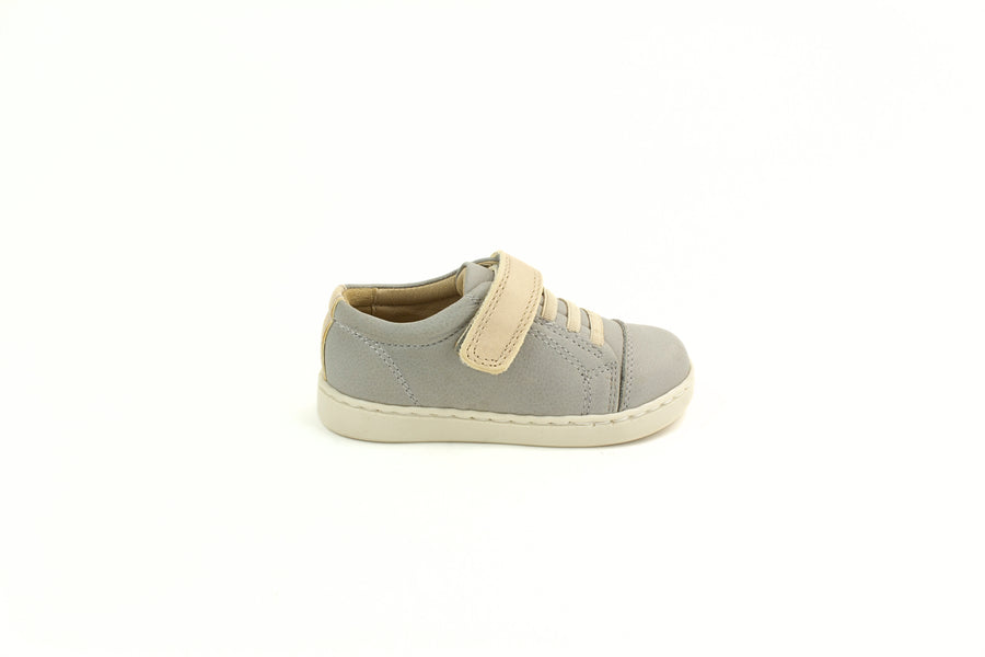 Petasil Shoes | Pierre | Light Grey & Cream