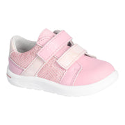 Ricosta Riley shoe | Leather Velcro Trainer | Blush Pink