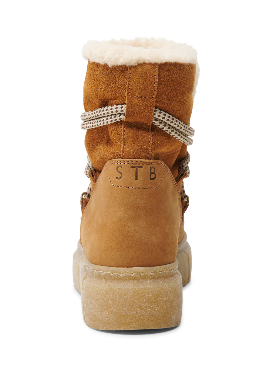 Shoe The Bear Women's lace up snow boot | Tove | Tan