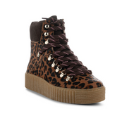  Shoe The Bear Women's Lace up Boots | Agda | Chestnut Leopard 