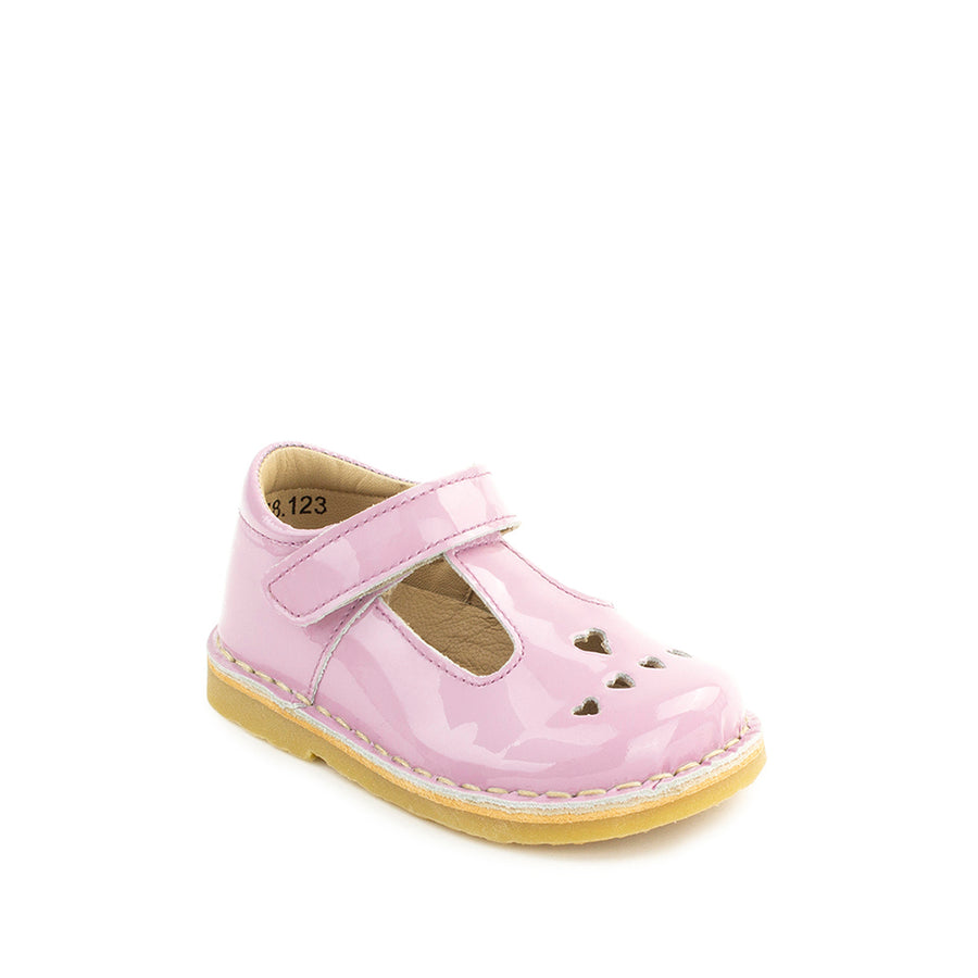 Petasil T-Bar Shoes | Sonia | Lilac Patent