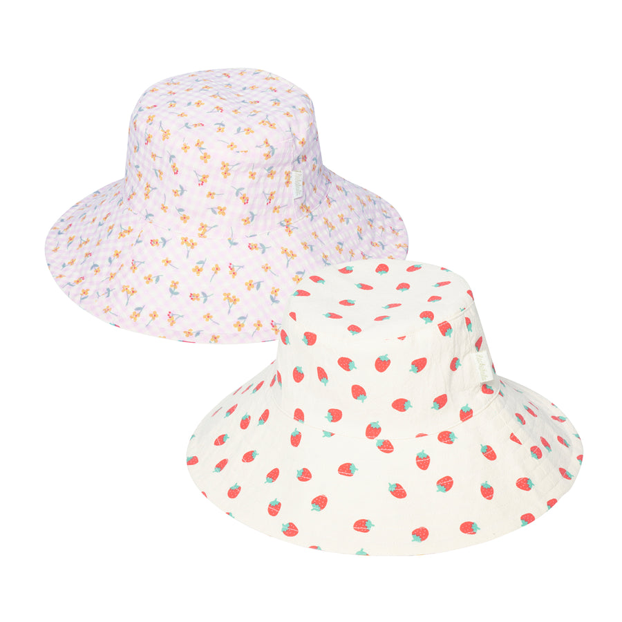 Rockahula Kids |  Reversible Sun Hat | Strawberry