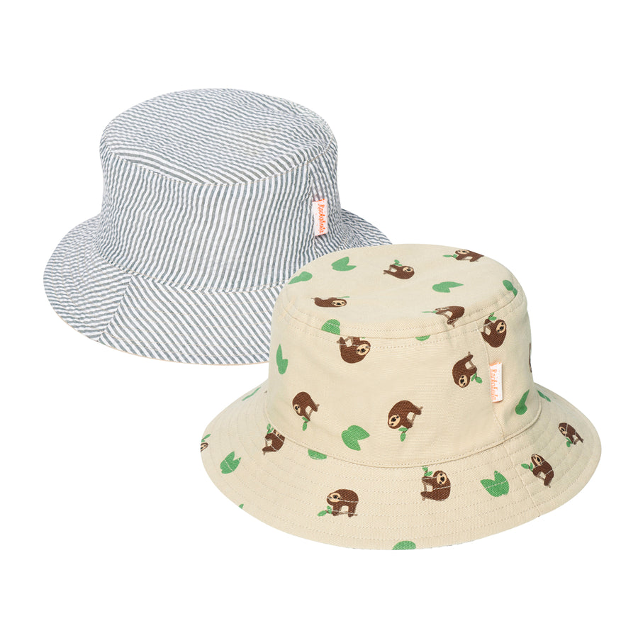 Rockahula Kids | Reversible Bucket Hat | Sleepy Sloth 