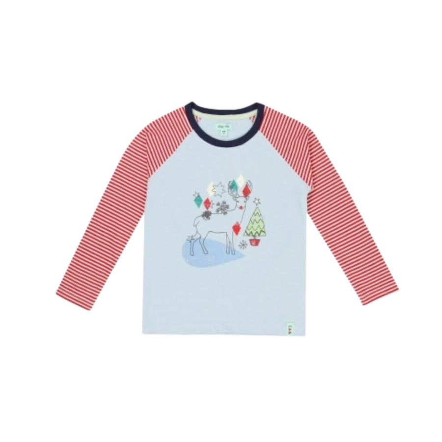Lilly and Sid T-shirt | Raglan deer
