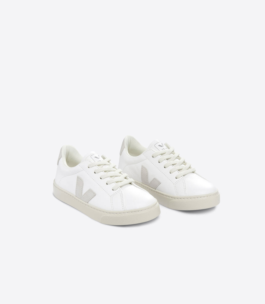 Veja Kids Esplar Lace Trainers | Extra White Natural