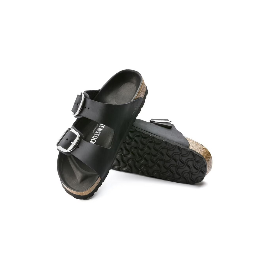 Birkenstock Arizona | Women's Narrow Sandals | Big Buckle | Black