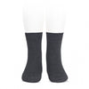 Condor Short Socks | Plain Stitch | Anthracite