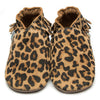 Inch Blue Baby Shoes | Soft Sole | Moccasin Leopard