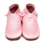 Inch Blue Baby Shoes | Soft Sole | Moccasin Baby Pink