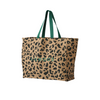 Liewood Organic Cotton Tote Bag | Maxi |  Leopard Oat & Black