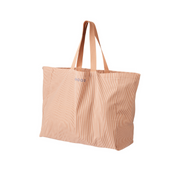 Liewood Organic Cotton Tote Bag | Maxi | Stripe Tuscany Rose
