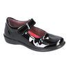 Ricosta Beth | Velcro Mary Jane Shoe |  Black Patent