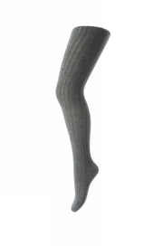 Melton Rib Tights | Kids | Dark Grey