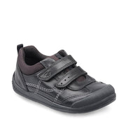 Start Rite Tickle  | Velcro School Shoes | Black 